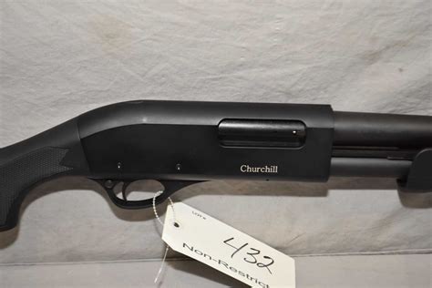 Churchill Model Churchill Pump Synthetic .12 Ga 3" Pump Action Shotgun w/ 12 1/2 Cylinder Slug Bbl