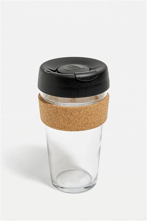 KeepCup Brew Large Black Reusable 16oz Cup | Urban Outfitters UK