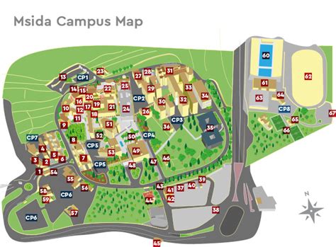 Campus Map - University of Malta