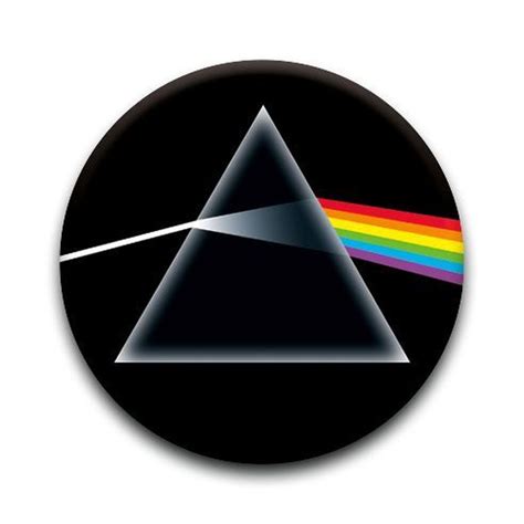 Pink Floyd Dark Side 1 1/4" Rd. Button | Shop the Pink Floyd Official Store