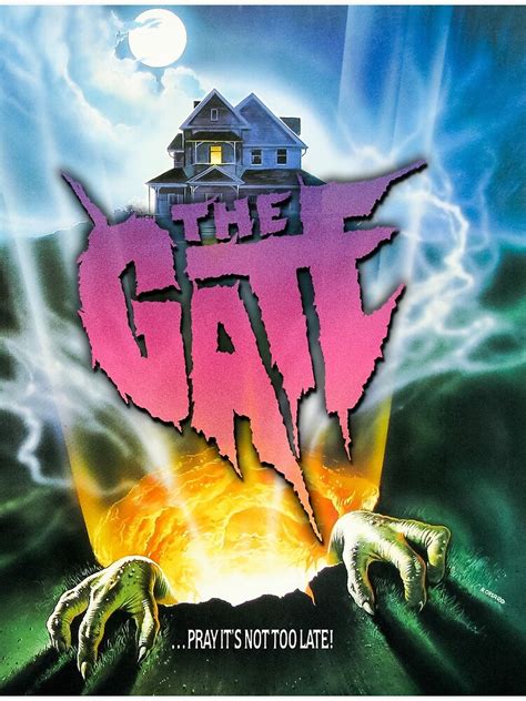 "The Gate (1987)" Poster by attractivedecoy | Redbubble