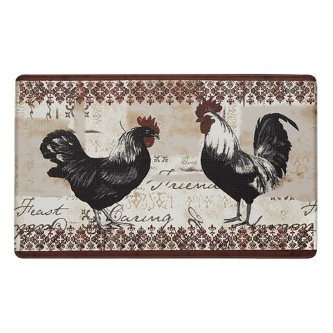 Oversized Premium Anti Fatigue Memory Foam Kitchen Floor Mat - Rooster - Walmart.com - Walmart.com