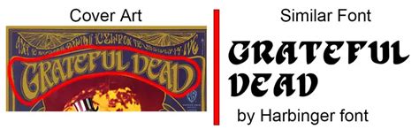 Grateful Dead Font | Free Fonts Vault