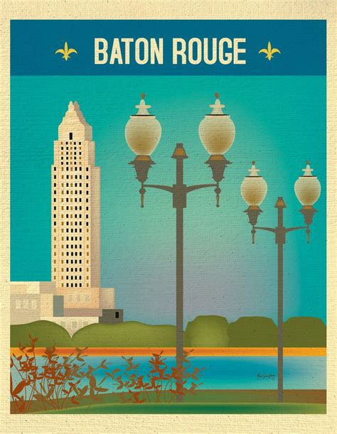 Baton Rouge, Louisiana | Louisiana state capitol, La art, Southern art