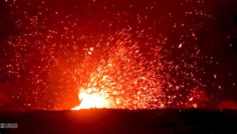 Kilauea Volcano Eruption History