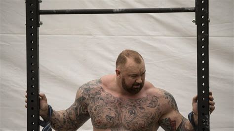 World’s Strongest Man 2019: The Mountain, Hafthor Julius Bjornsson ...