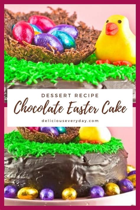 Chocolate Easter Cake | Easy Easter Dessert | Delicious Everyday
