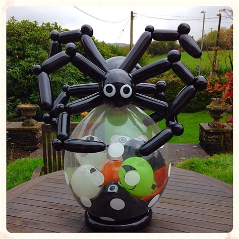 Halloween spider www.balloonblooms.co.uk | Halloween balloons ...