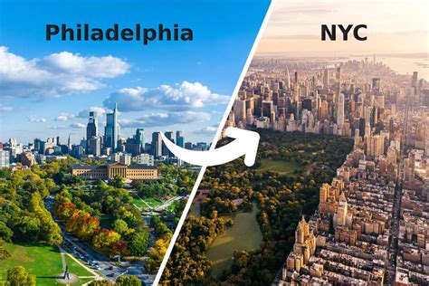 Philadelphia vs New York City: Similarities & Differences