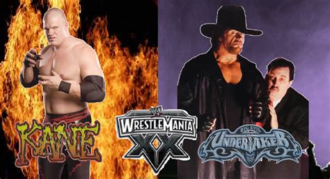 WWE Wrestlemania XX Kane Vs Undertaker by alexb22 on DeviantArt