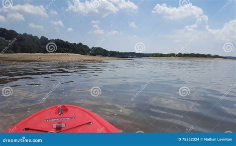 Paddle board on the water editorial stock image. Image of beautiful - 75352324