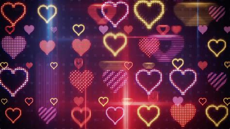 Glowing Heart Desktop HD Wallpaper 43524 - Baltana