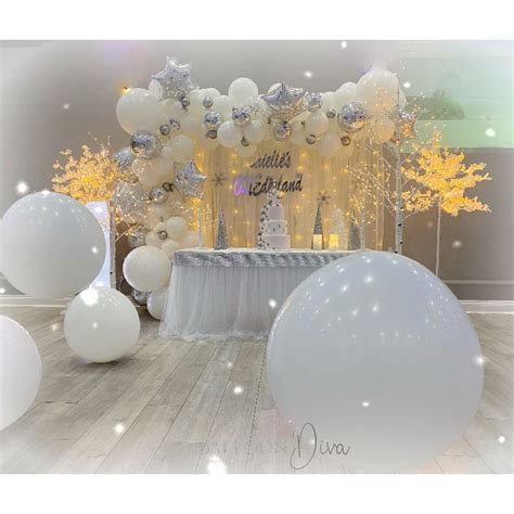 Winter wonderland party ideas | Wonderland party, Balloon backdrop, Winter wonderland party