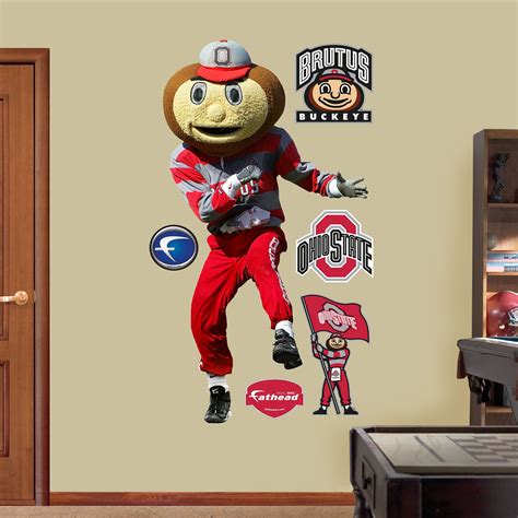 Fathead Michigan State Mascot - Sparty Fathead - Fitness & Sports ...