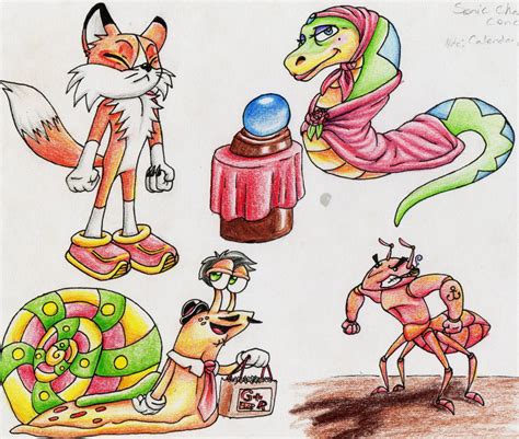 Sonic Character Concepts by SPOOKYgogglez on DeviantArt