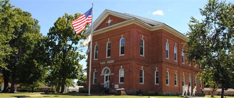 Pope County Courthouse - Ohio River Scenic Byway Illinois