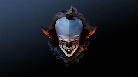 Pennywise Polygon Art Wallpaper, HD Artist 4K Wallpapers, Images and Background - Wallpapers Den