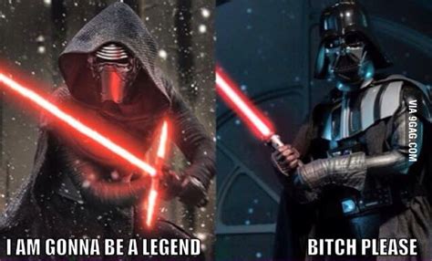 Kylo Ren vs Darth Vader - 9GAG