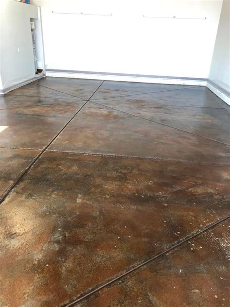 Garage Floor Acid Stain Vs Epoxy – Flooring Ideas