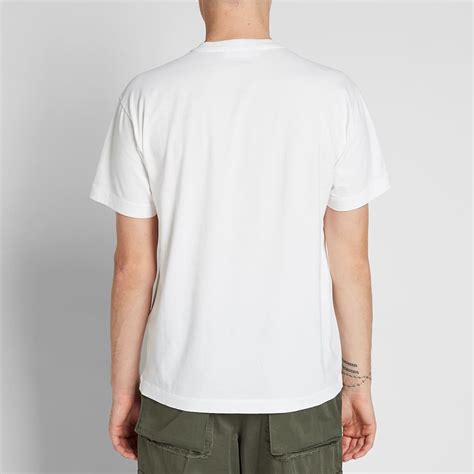 Stone Island Patch Logo Tee White | END.