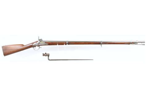 Pomeroy Contract US M1840 Musket & Bayonet - Percussion Altered & Rifled