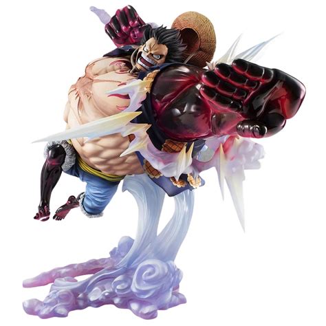 MegaHouse One Piece Portrait of Pirates SA-Maximum Monkey D. Luffy Gear 4th Boundman Ver. 2 ...