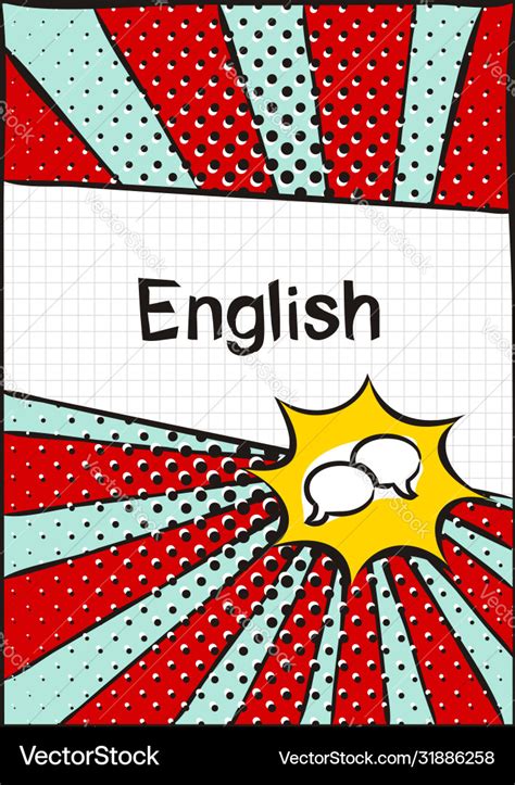 English Book Cover Page