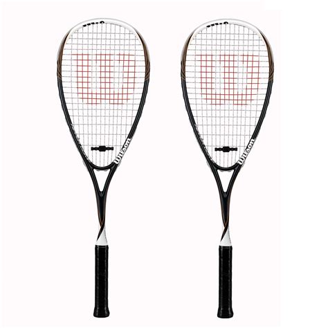 Wilson Ripper Comp Squash Racket Double Pack - Sweatband.com