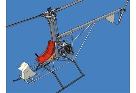 Ultralight Aircraft Helicopter Plans Single Seat Plans - Etsy