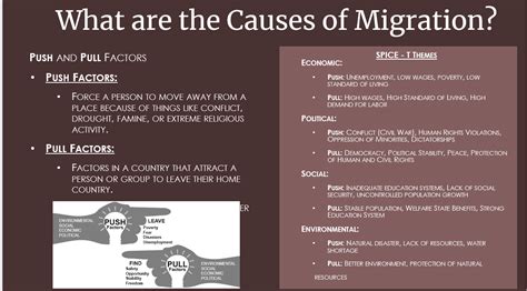 Causes of Migration