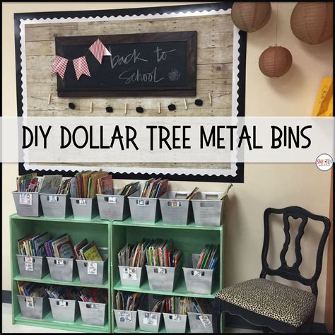 DIY Dollar Tree Metal Locker Bins 3rd Grade Classroom, Middle School Classroom, New Classroom ...