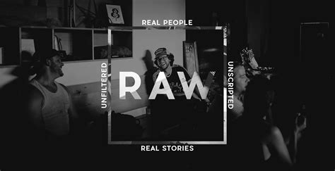 RAW Storytelling on Behance