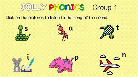 JOLLY PHONICS GROUP 1