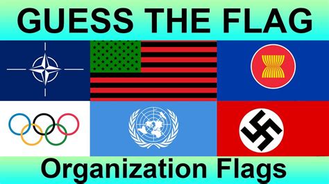 Guess The international organization Flag | Flag Quiz - YouTube