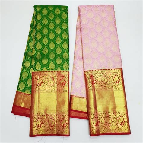 New Design Kanjivaram Pure Silk Saree Bridal Collection Full Koravai ...