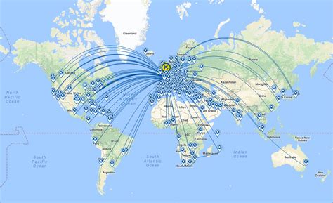 clima Problema Premio british airways route map europe Falange ...