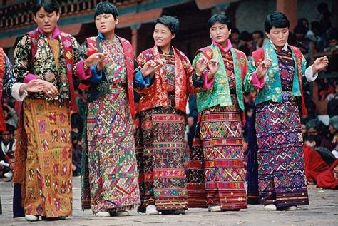 bhutanese dancers by helmut flatscher, via 500px | Bhutanese clothing, National clothes ...