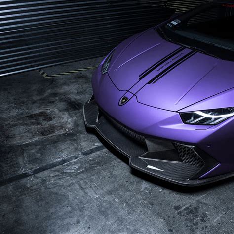 Lamborghini Huracan Aero Front Bumper w/ Front Spoiler | Vorsteiner – www.tr3performance.com