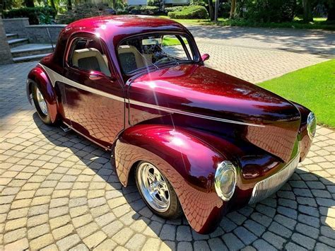 1941 Willys Pro Street Custom Coupe | Hot rods cars muscle, Hot rods cars, Old hot rods