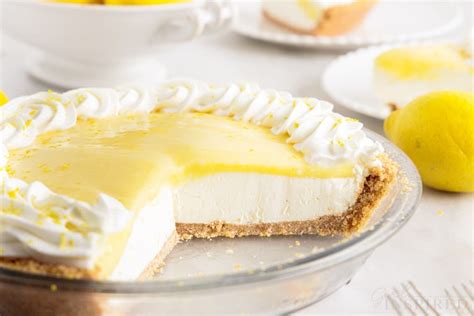 Lemon Cream Cheese Pie - girl. Inspired.