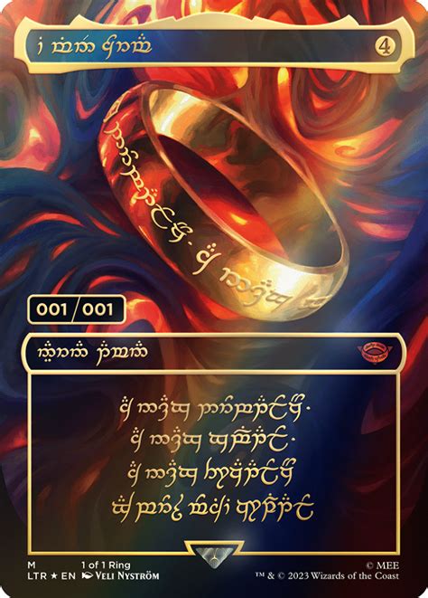 [Status] Magic's Serialized The One Ring Has Been Found, Graded and Sold! - Draftsim