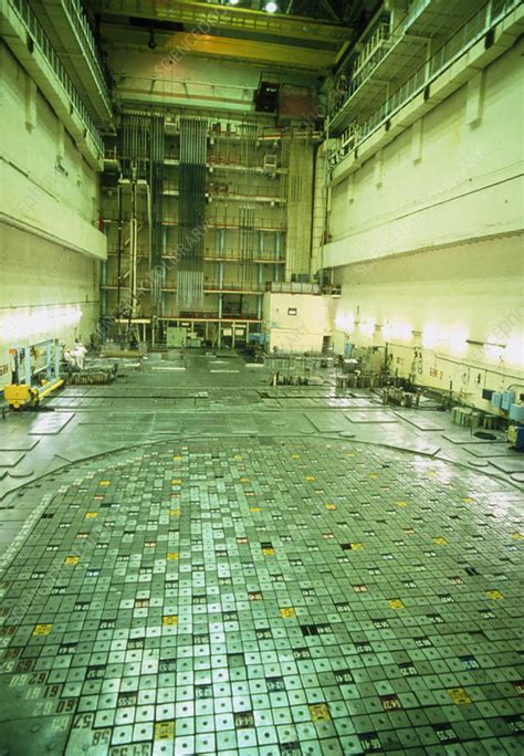 Reactor of Chernobyl RBMK nuclear power station - Stock Image - T170/0463 - Science Photo Library