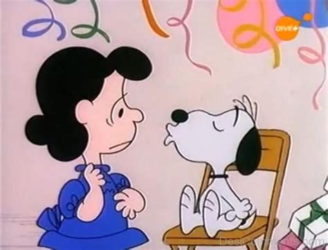 Lucy van Pelt With Snoopy - Desi Comments