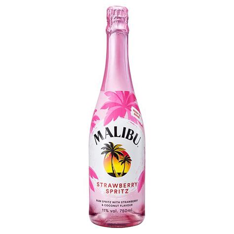 Malibu’s New Ready-To-Drink Strawberry Spritz Is Summer In A Bottle