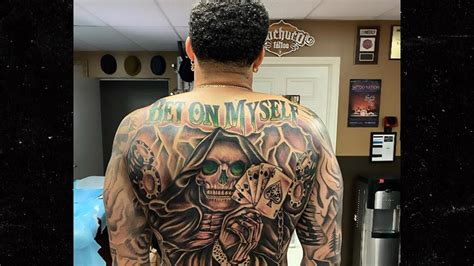 LiAngelo Ball Debuts Massive Back Tattoo, 'Beat The Odds'