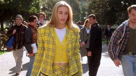 One Iconic Look: Alicia Silverstone's Yellow Plaid Schoolgirl Look in ...