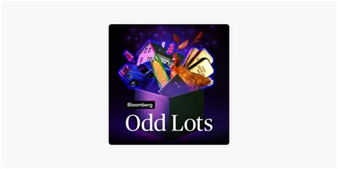 ‎Odd Lots on Apple Podcasts