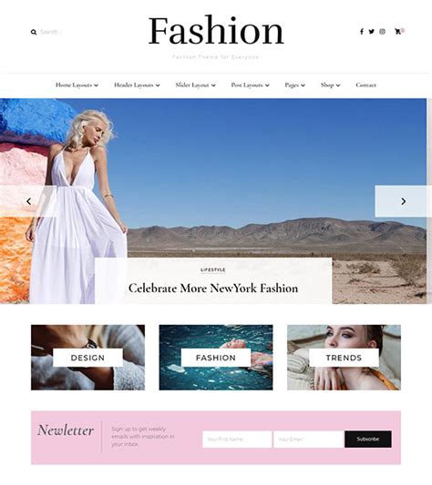 Blossom Fashion Pro Blog WP Theme