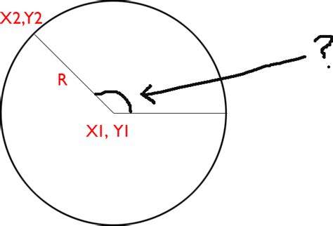 geometry - calculating angle in circle - Mathematics Stack Exchange