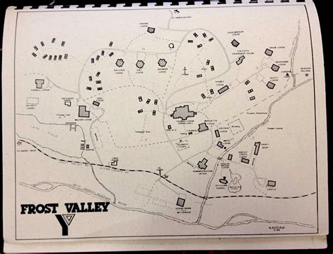 Al's Frost Valley alumni blog: 1996 map of Frost Valley